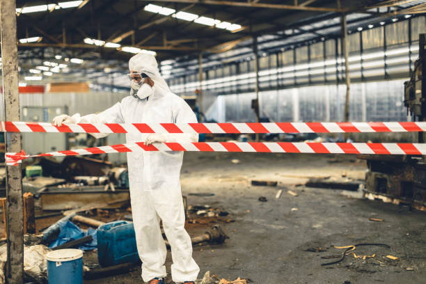 Professional Unattended Death Cleanup technician working in Brentwood, PA